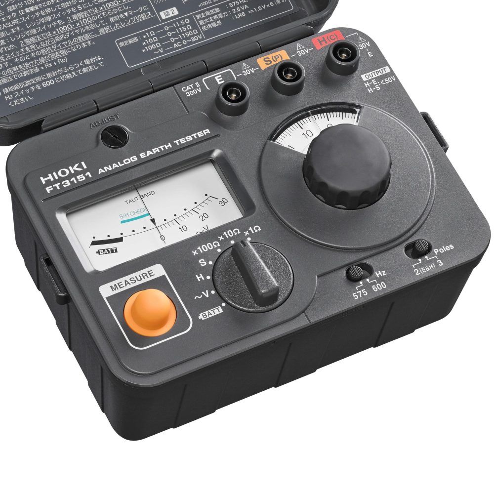 ANALOG EARTH TESTER FT3151